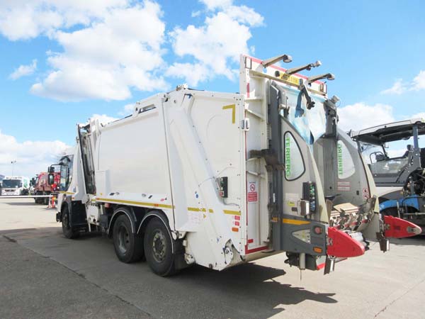 REF 43 - 2013 Dennis Elite 6 Refuse Truck with Front pod For Sale